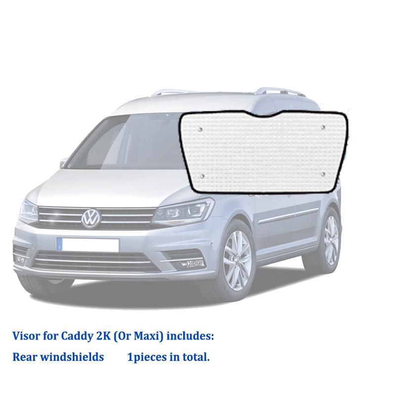 Для Volkswagen VW Caddy Mk2 Maxi 2003 ~ солнцезащитные козырьки с полным покрытием Shuttle California автомобильные аксессуары авто козырек лобового стекла 2007