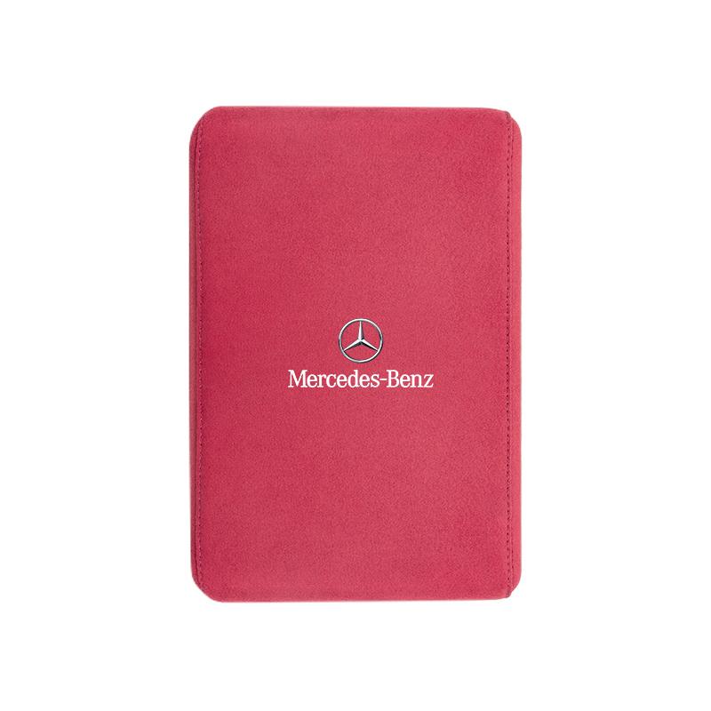 GLC GLB Car Armrest Box Heighten Mat Suede Hand Pad For Mercedes Benz AMG GLC W203 W206 W220 W205 W211 W212 W201 W210 W108 W168