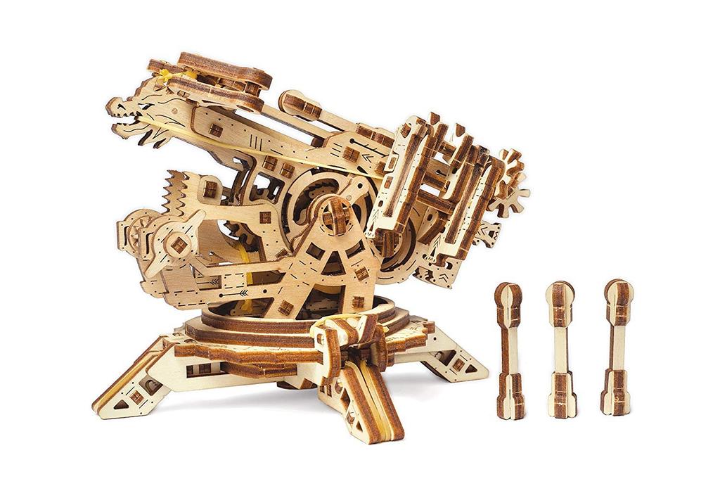 Ugears Арчбаллиста и осадная башня 70048 Деревянная игрушка 3D головоломка Арчбаллиста-башня