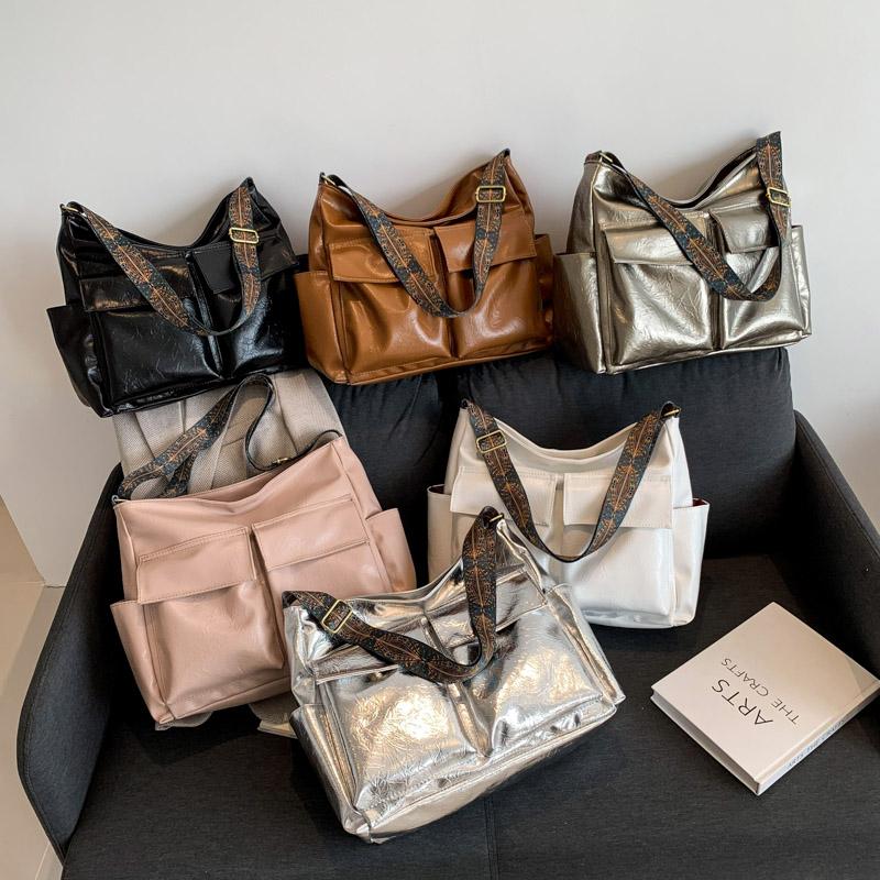 Женская сумка через плечо с застежкой-молнией из искусственной кожи, горячая распродажа, высококачественная однотонная повседневная сумка с строчкой