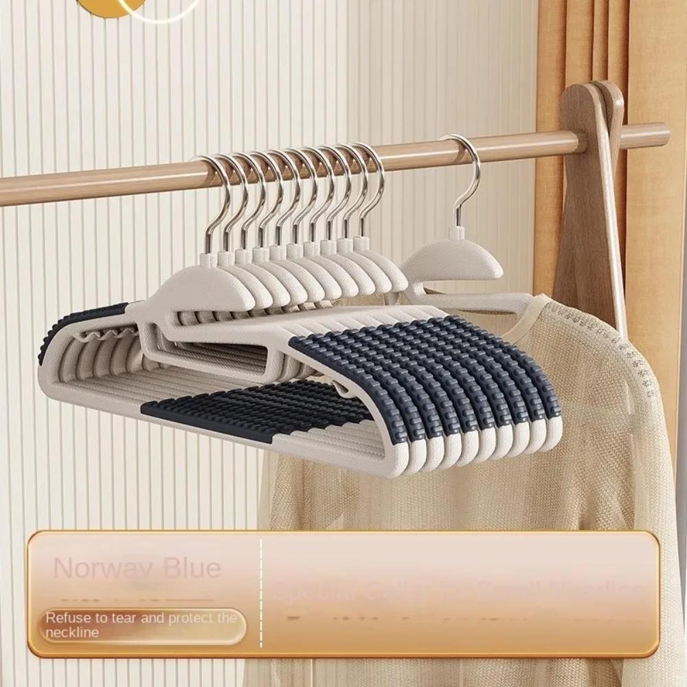 Нескользящая не оставляющая следов пластиковая двухпозиционная вешалка для домашнего использования