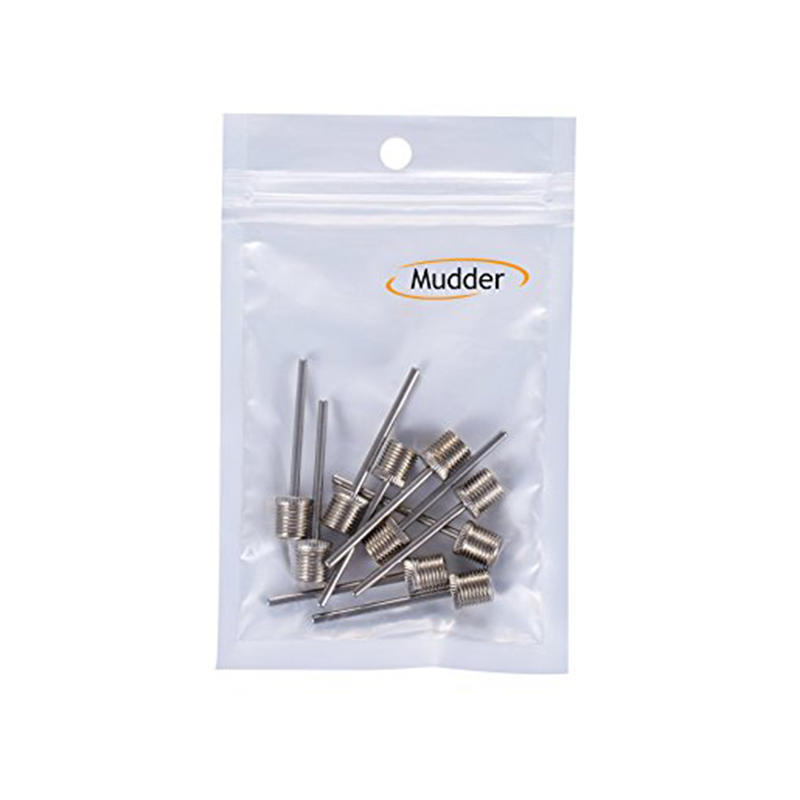 10pcs Sport Ball Inflating Pump Needle For Football Basketball Soccer Inflatable Air Valve Adaptor Stainless Steel Pump Pin