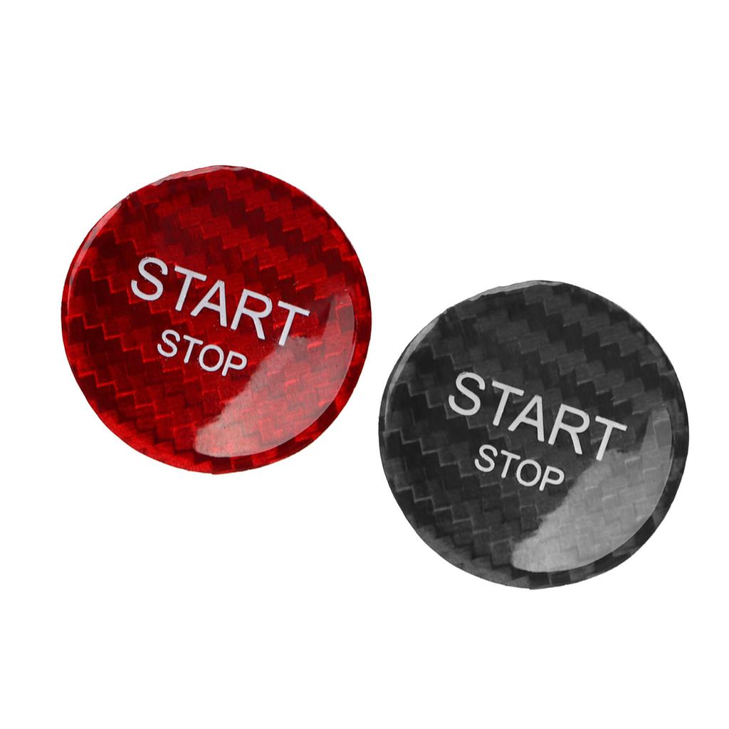 Кнопка запуска двигателя, кнопка остановки, крышка переключателя, наклейка из углеродного волокна, переключатель стартера зажигания, замена для P