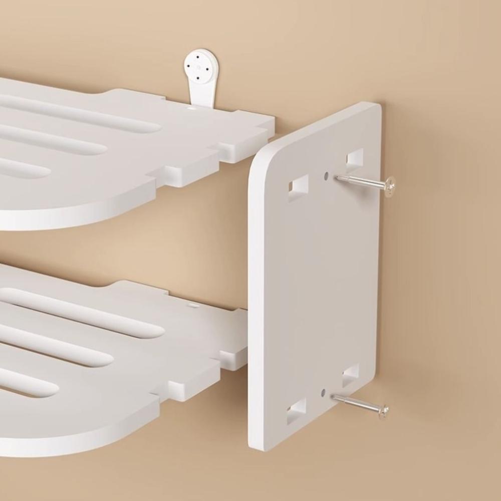 Стойка для хранения маршрутизатора Punch-Free, настенное крепление, органайзер для хранения приставок, подвесная полка Wi-Fi для дома