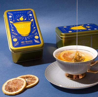 Чай Ssanggye Fruit Hug с лимоном и ромашкой, банка