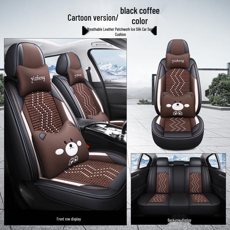 Подушка на сиденье автомобиля Honda: Подходит для Civic, Brio, Inspire, Accord, Type R, Vezel - Всесезонные, Полное покрытие