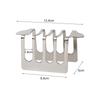 Rust-proof Toast Holder Extended Handle Bread Stand Stainless Steel Toast Rack  Breakfast