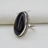 Natural Black Onyx Ring, Handmade Ring, 925 Sterling Silver Ring, Black Onyx Designer Ring, Gift for her, December Birthstone