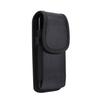 Pour Oukitel WP23 (2023) Étui Housse Ceinture Verticale Cuir Nylon - Noir