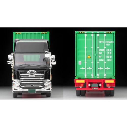 TOMYTEC Tomica Limited Vintage Neo LV-N292c Hino Profia 40-футовый прицеп-контейнеровоз (Toho Sharyo TC36H1C34) черный (Готовый продукт)