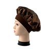 Women's Wide Brim High Elastic Satin Sleep Cap & Chemotherapy Hat for Autumn/Winter Hair Care