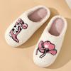 Comfort Cartoon Slippers For Home Winter Warmth With Thick Sole For Adults