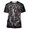 New Devil Satan 3D Printed Men's T-shirts Summer Fashion Harajuku Hip Hop Casual Tees Streetwear Personality Round Neck Y2k Tops