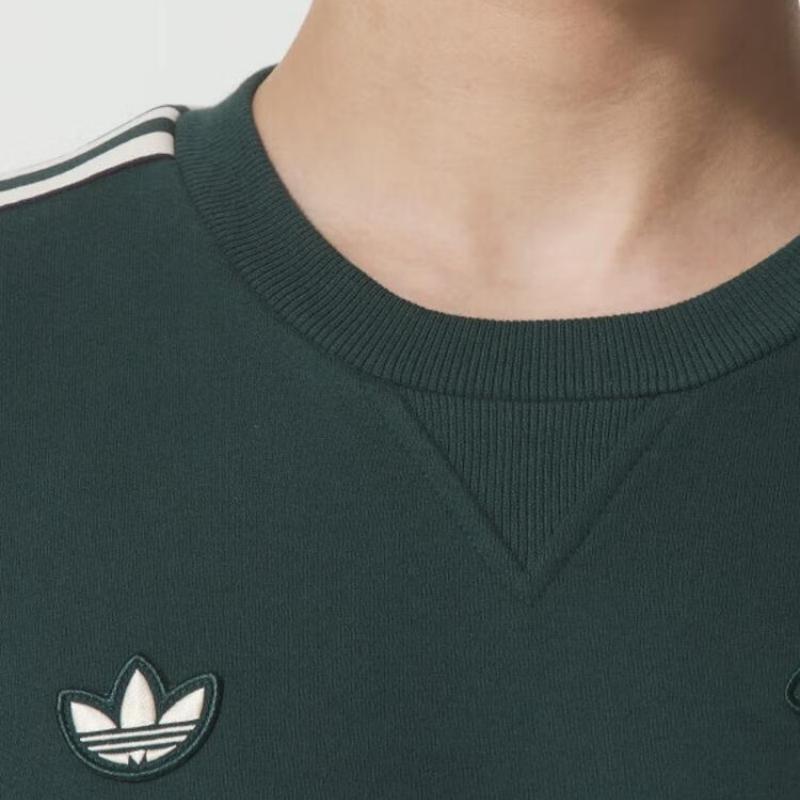 adidas Оригинальная Повседневная Мода Тренировочный Уличный Пуловер Свободная Толстовка Мужская толстовка JM9454