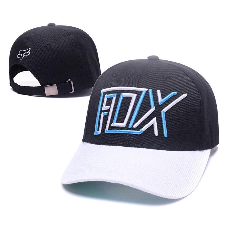 Мужская кепка-тракер Fox Racing с регулируемой застежкой-кнопкой и стильным принтом лисы**