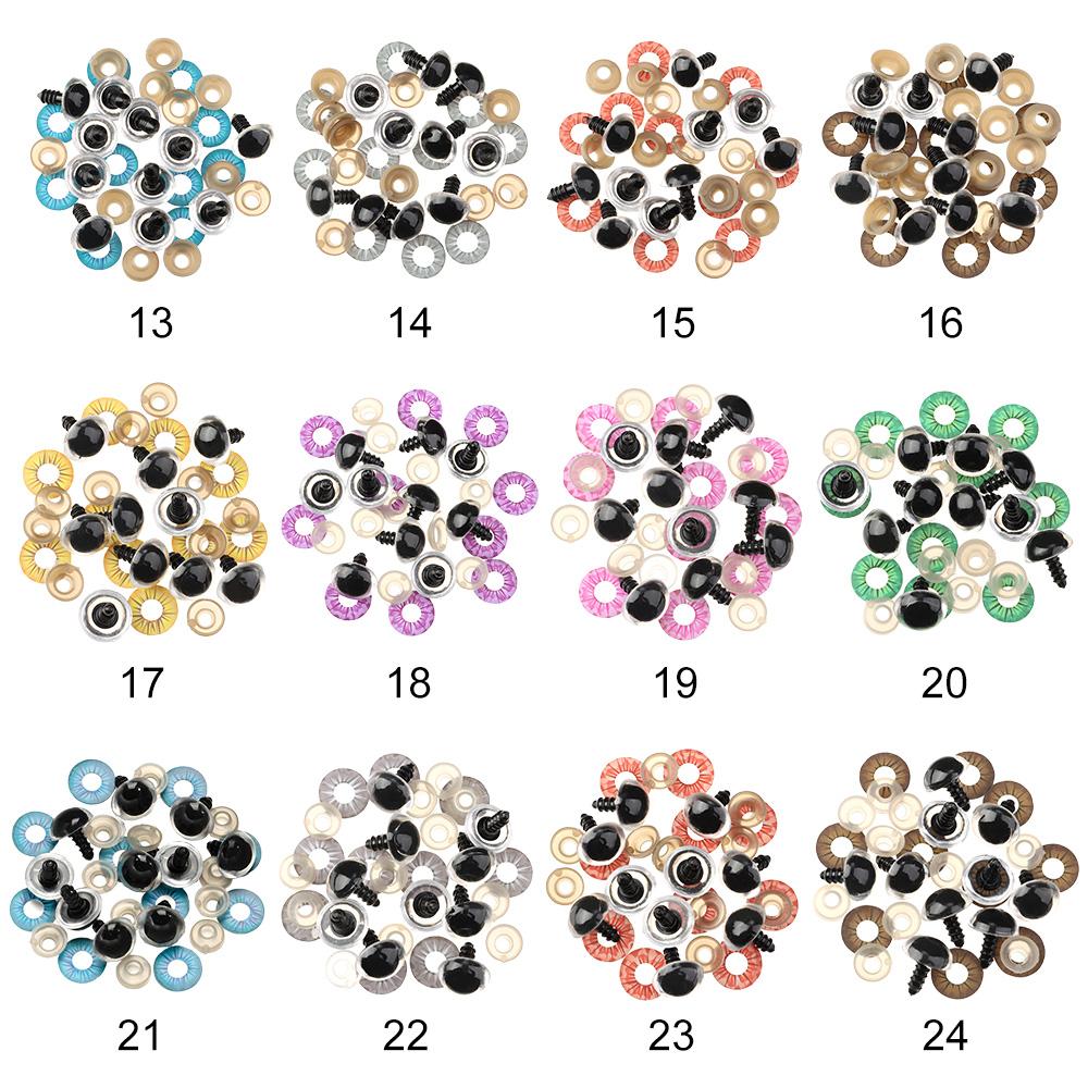 Запчасти для мягких игрушек, пластиковые аксессуары для медведей, животных, куклы, инструменты для самостоятельного изготовления, кукольный хрустальный глаз, глаза, ремесла