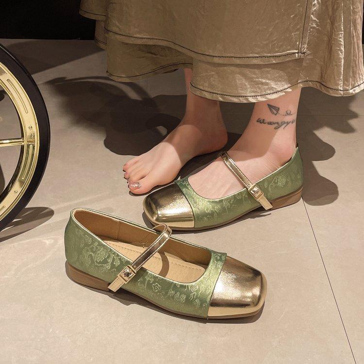 Туфли Мэри Джейн Модные и удобные женские летние туфли на толстом каблуке Нежные туфли