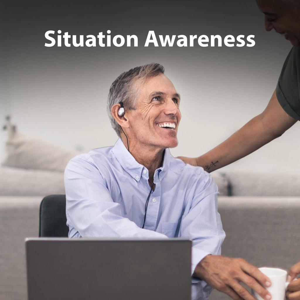 Avantree USB Wired Open Ear Earphones Microphone with Inline Control Compatible with Port Open Earphones Resolve-C - Type-C & & Over-Ear Hook,