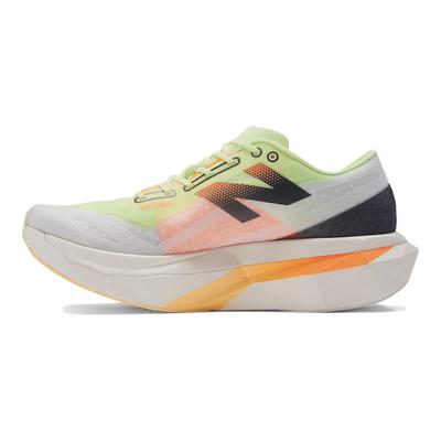 Мужские кроссовки FuelCell SuperComp Elite v4 White Lime Mango, отбеленные, лаймовые, светящиеся, Hot-Mango, MRCELLA4