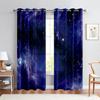 Мечтательное звездное небо галактика 3D печатные шторы полиэфирное волокно спальня гостиная кабинет декоративные шторы легко стирать и ухаживать