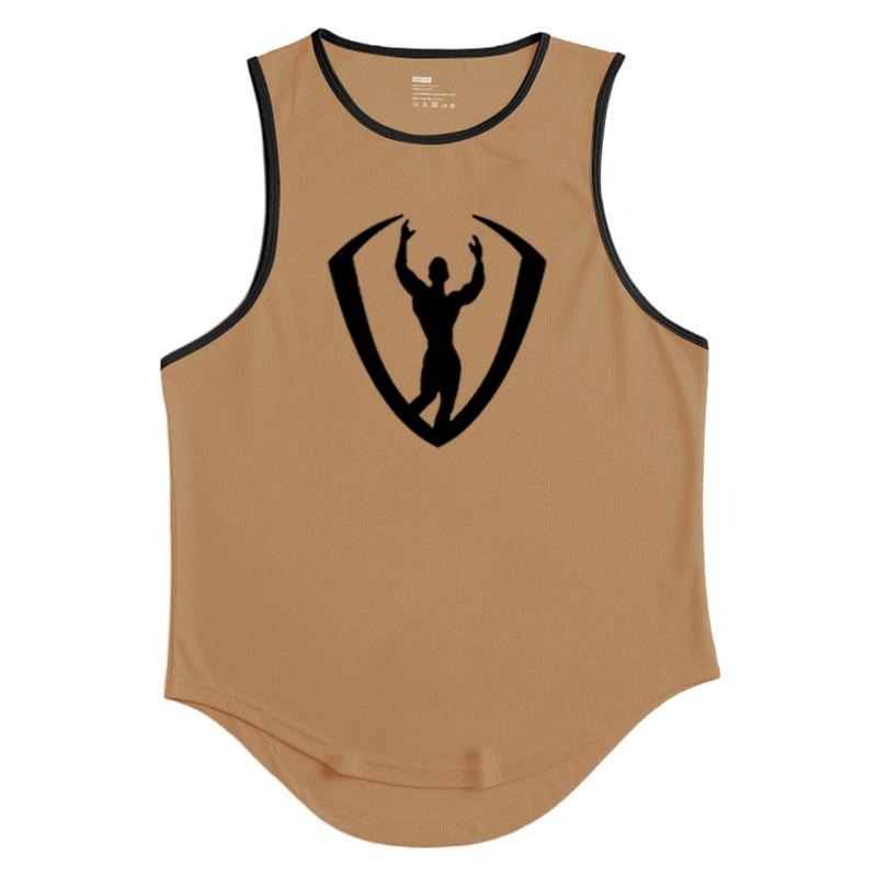 Спортивная одежда Пустая майка без рукавов Мужская майка-стронгер для зала Бодибилдинг Майка Мужская Спортивная одежда Нижняя майка Модный жилет