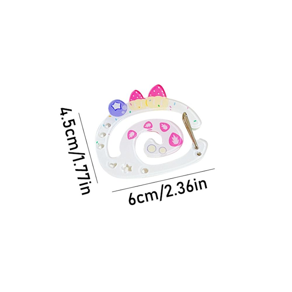 Звезда с крылом Милая альпинистская пряжка Альпинистский крюк Брелок Пирожное с черникой Украшение для сумки