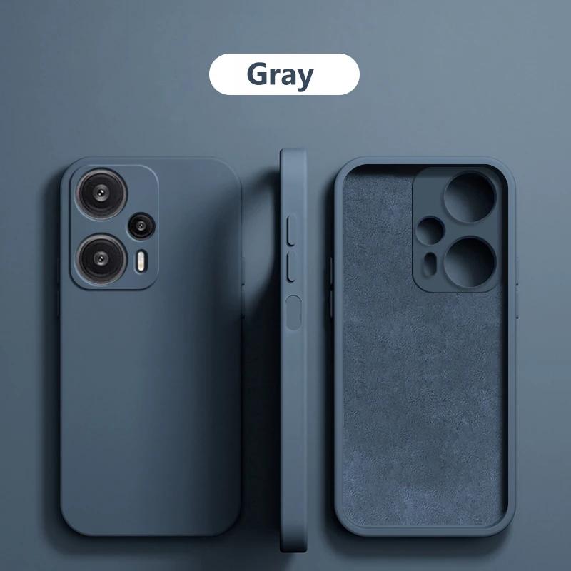 Poco F5 F 5 PocoF5 Pro чехол оригинальный жидкий силиконовый мягкий чехол для Xiaomi Poco F5 F 5 PocoF5 Pro F5Pro 5G противоударные чехлы для телефонов