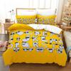 3D Принт Мультяшный Алфавит Лор от А до Я Постельный Комплект Мальчики Девочки Полуторный Двуспальный Кингсайз Пододеяльник Наволочка Кровать Мальчики Взрослый