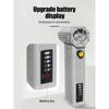 1PC Turbojet Fan Brushless Motor Handheld Duct Fan 52M/S Portable C-type Charging with Power Display Vent
