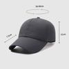 Spring Summer Quick-Drying Breathable Baseball Cap for Men Outdoor Sports Empty Top Hat Sunshade Sunscreen Cap Thin Cap