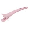 12Pcs Styling Hair Clips Slip Free Pink Duck Bill Clips for Flat Ironing Coloring Blow Drying