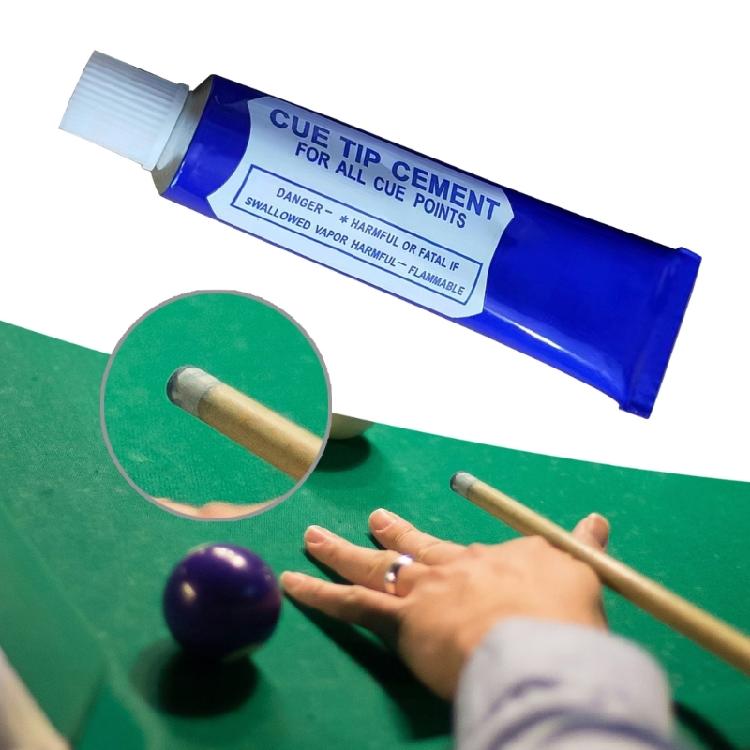 20g Billiard Cue Tip Glues Light Weight Fast Drying Pool Cue Maintenance Glues Billiard Cue Accessories Easy to Use