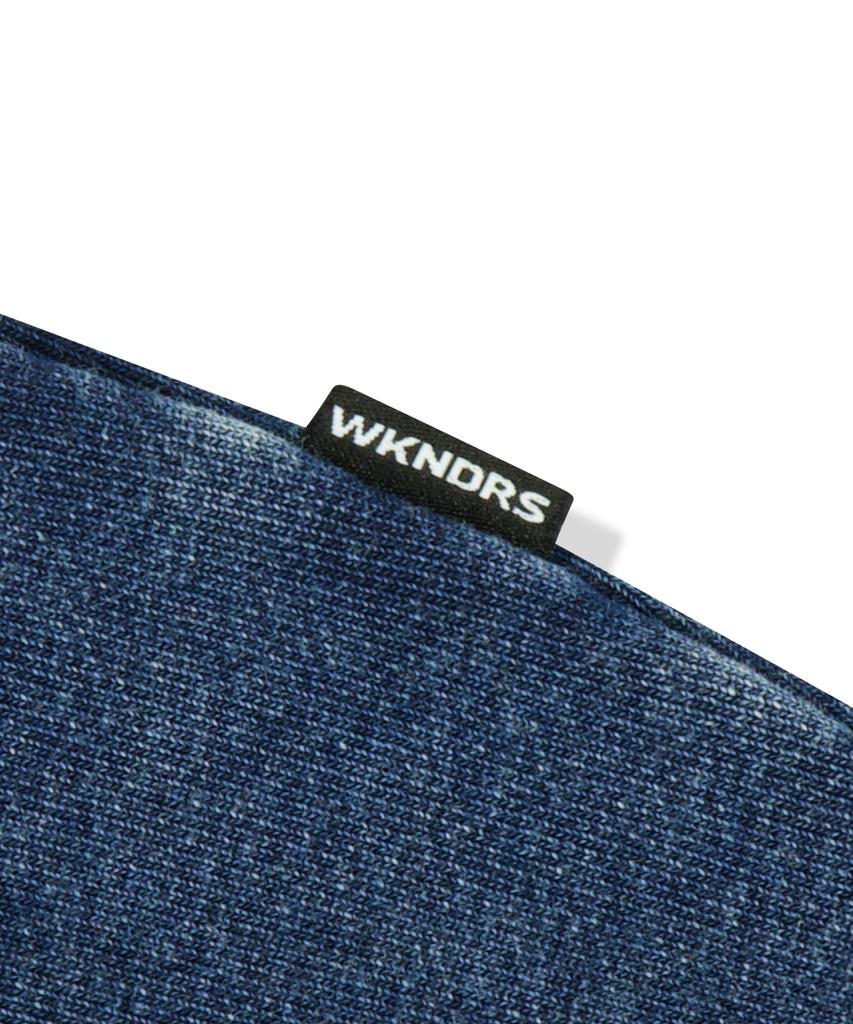 Толстовка Wkndrs с brushed-эффектом на молнии (джинсы)