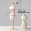 Mini Female Mannequin for 1/2 1/3 1/4 Doll Clothing Display Stand DIY Dollhouse Miniature Ornaments Supplies