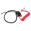 Universal Boat Outboard Engine Motor Kill Stop Switch With Safety Tether Lanyard Kit