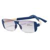 Blue Light Blocking Men's and Women's Diamond Cut Edge Dual Light Smart Reading Glasses