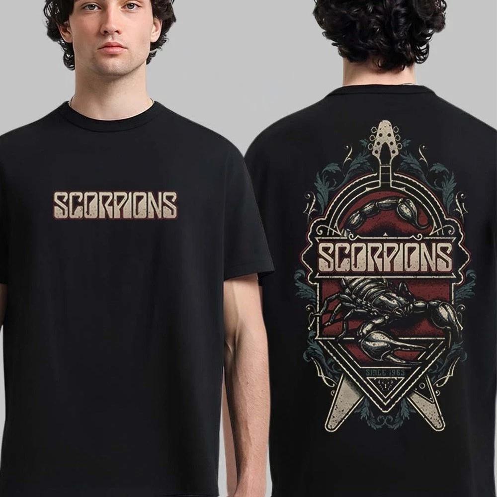 Scorpions Coming Home Live Bundle Двусторонняя классическая футболка S-5XL