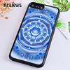 Krajews Чехол-накладка с рисунком мандалы и цветка для iPhone 17 Air 16 15 14 plus 12 13 pro max coque Оболочка Fundas