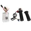 Electric Controller Kit Aluminum Alloy Controller Rubber Throttle Grip Set for Electric Bikes Motorcycles 48V 1000W