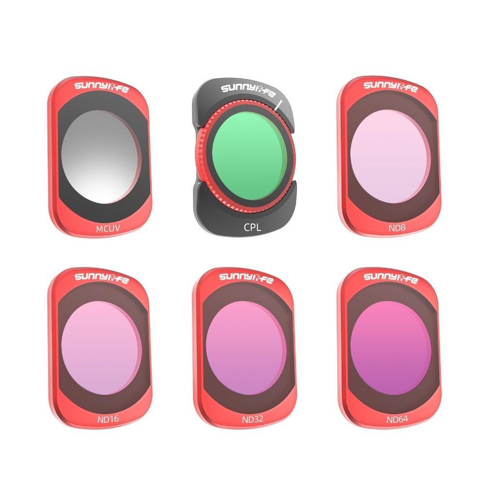 ND8 ND16 ND32 ND64 Filters Kit Lens Protector for DJI Osmo Pocket 4/3 Gimbal Camera Accessories