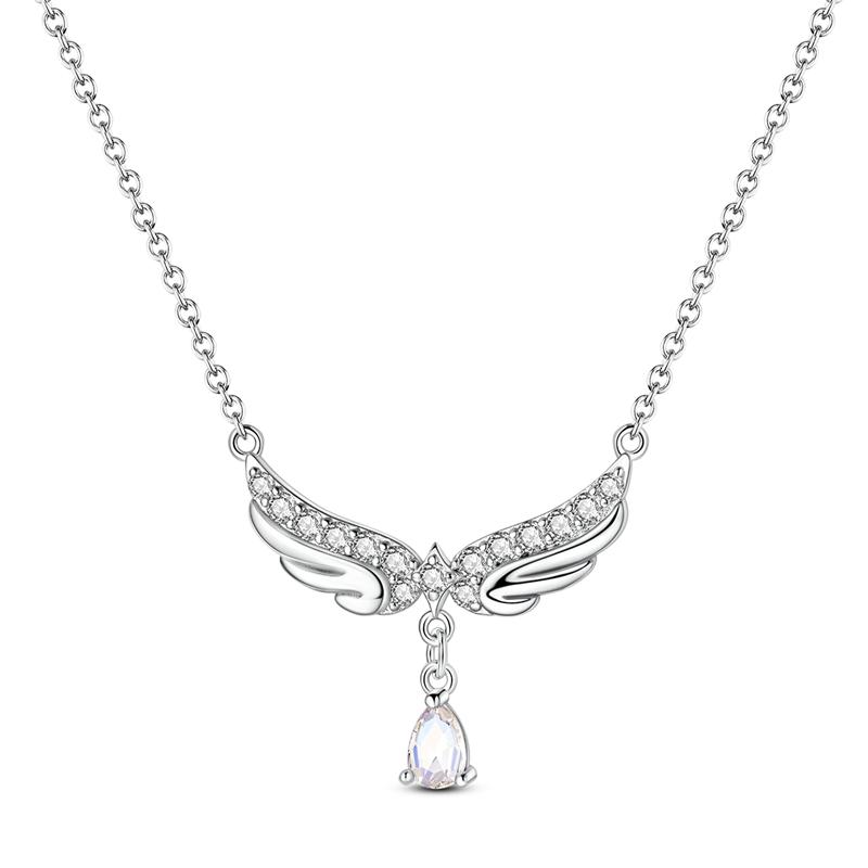 Ожерелье Медное Золотистое Простое Классическое Сердце Бабочка Ожерелье Для Женщин Мужчин Мода Свадьба Помолвка Ювелирные Изделия