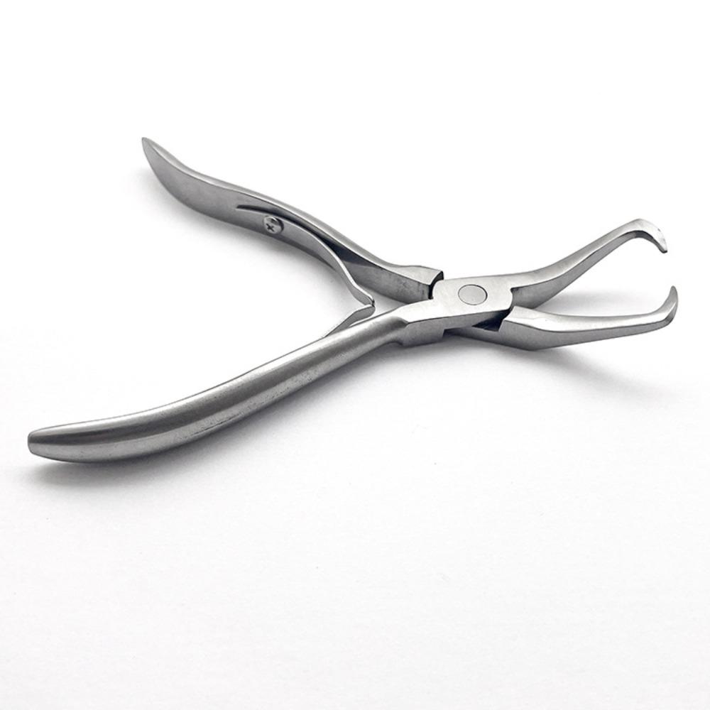 Зажим для наращивания волос Fusion Glue Bond, противоскользящий зажим из нержавеющей стали для микроколец