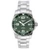HydroConquest Matt Green With Super-LumiNova Dial Automatic Divers L3.781.4.06.6 300M Mens Watch