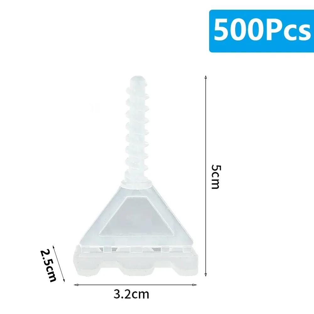 50-600 шт. Верхняя спиральная система выравнивания керамической плитки, зажимы, распорки, ремни, фиксатор для укладки плитки, настенный пол, строительный инструмент