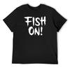 Vintage Fish On T-Shirt Plus Size Clothes Anime T Shirts Cute Tops Blue Archive Mens Designer T Shirt