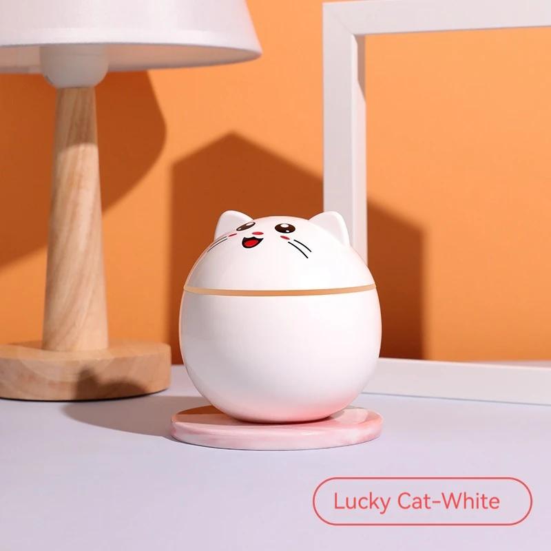 Cute Lucky Cat Humidifier Mini Small USB Home Office Car Pregnant Women Young Baby Hydration Silent Big Spray