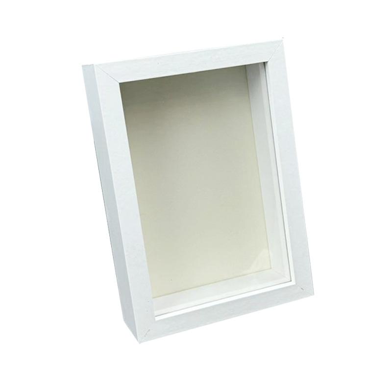 1pc Handmade Flowers Frames Picture Memory Case Artificial Board Photo Display Keepsakes Bouquet