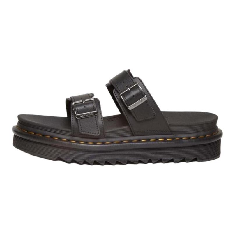 Dr. Martens Myles Athena Повседневные Модные EVA Противоизносные Шлепанцы Унисекс Обувь Черные 31813001