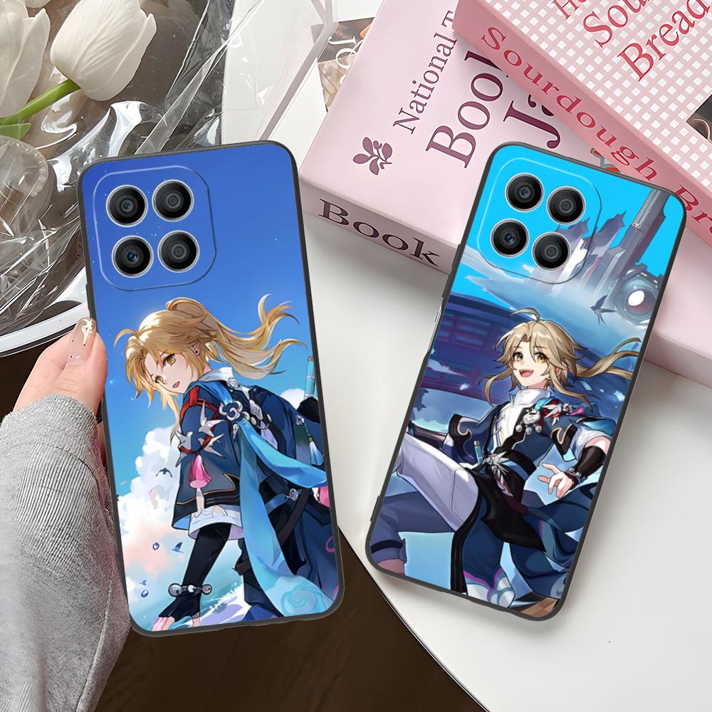 HSR Yanqing Матовый чехол из ТПУ для мобильного телефона Honor 90 80 70 60 50 30 20 10 9 8 7 Pro S SE Lite 5G Цветная печать