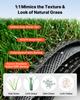 VEVOR Artificial Grass, 457.2 x 213.36 cm Fake Grass Turf Rug, 3.5 cm Pile Height Realistic Synthetic Lawn Carpet Roll Mat